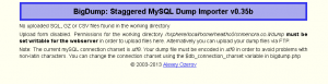 BigDump-No-Sql